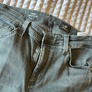 Ag Adriano Goldschmied Charcoal Denim Jeans